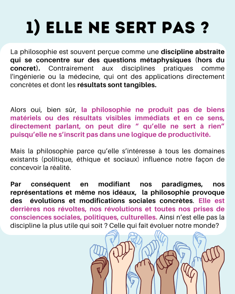 A quoi sert la philosophie ? 2