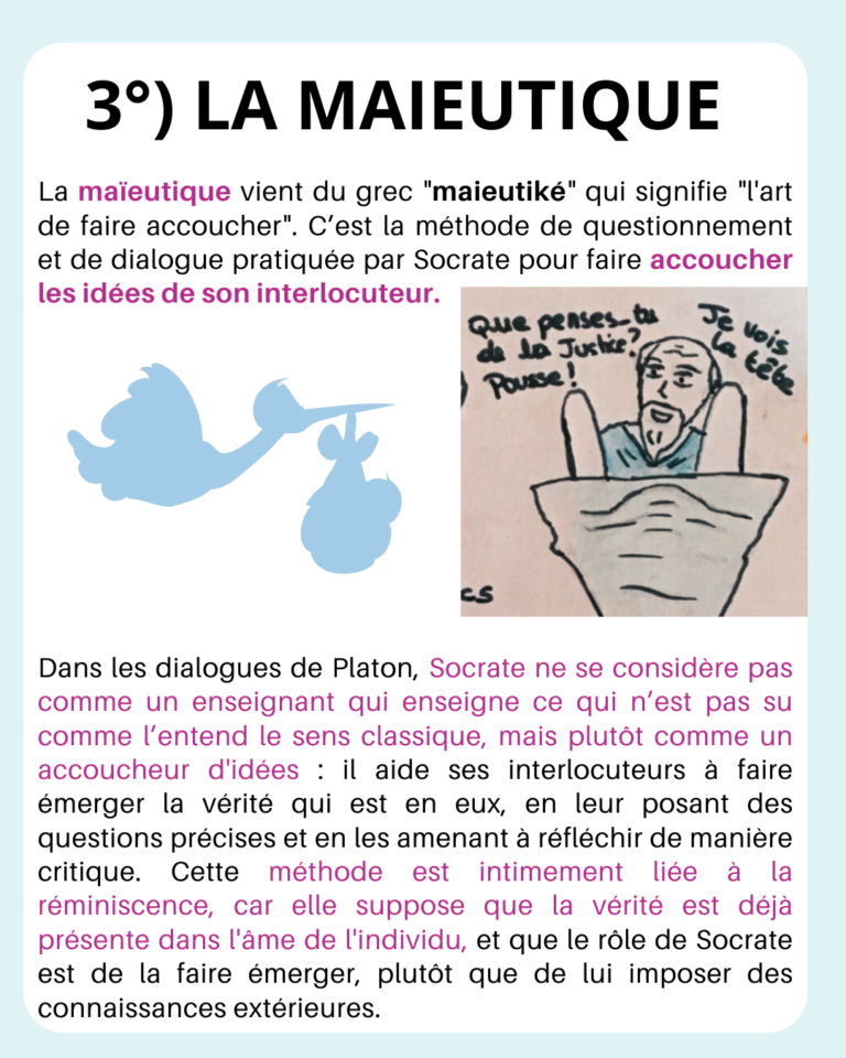 Le vrai chez Platon - 3 - La maieutique