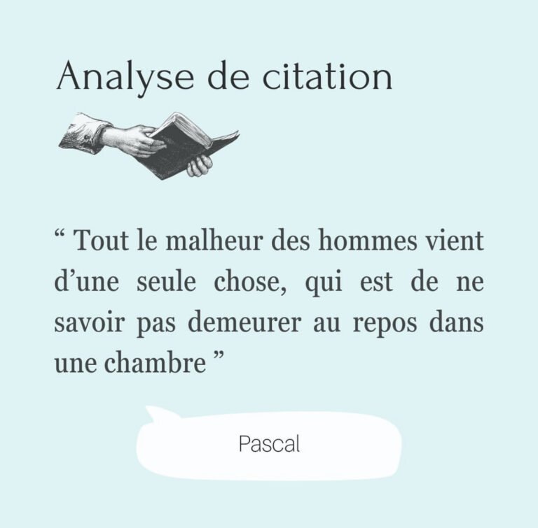 Analyser une citation en philosophie