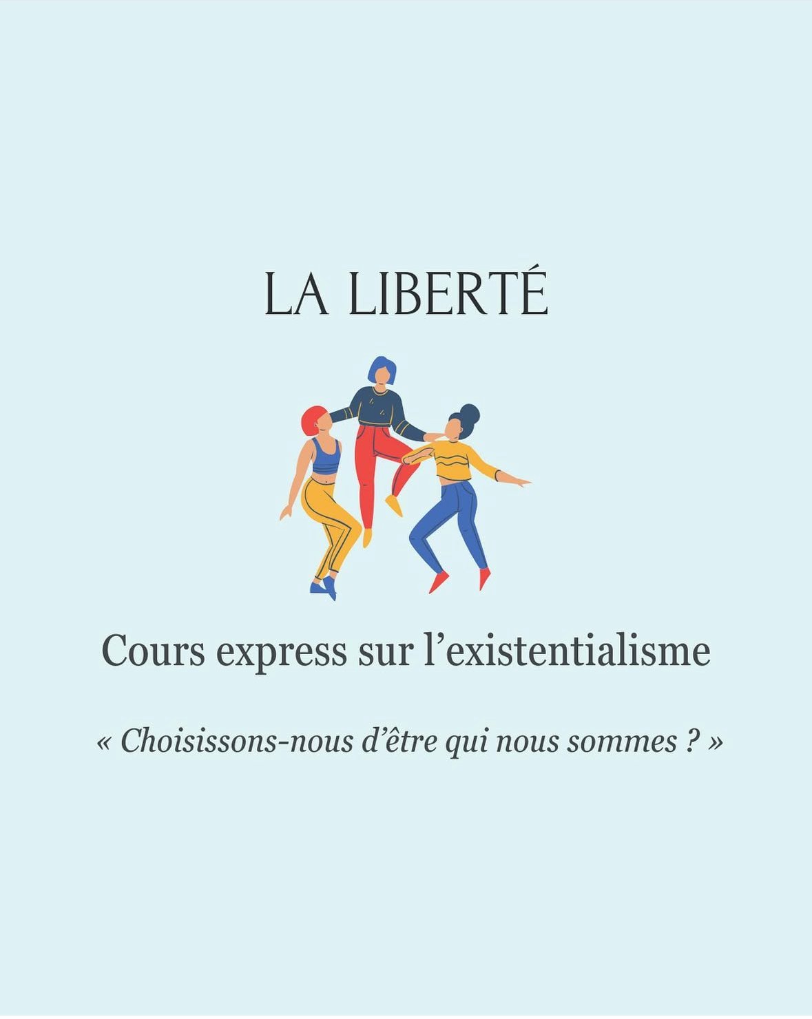 Existentialisme et liberté chez Sartre.